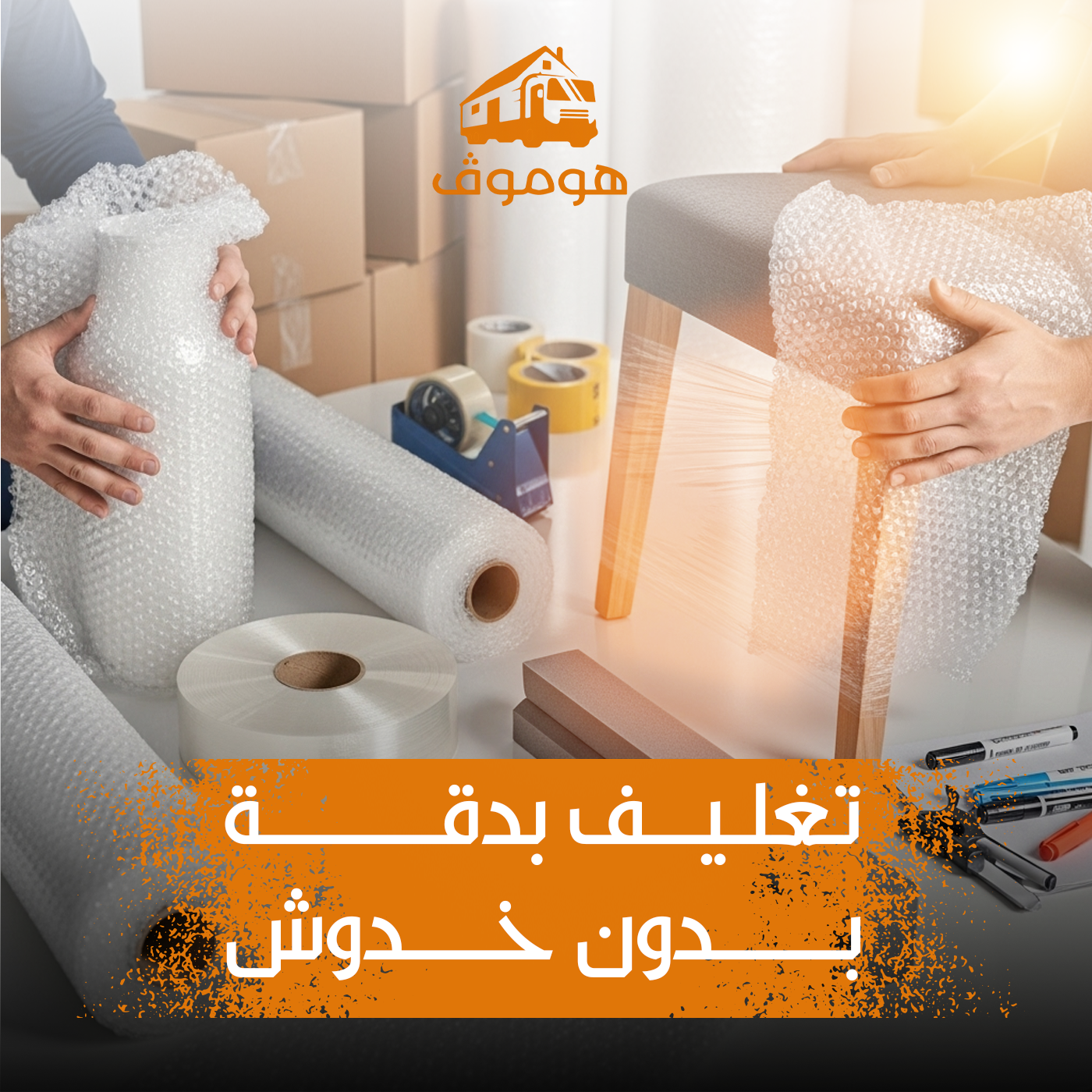 ترتيب وتنظيم العفش